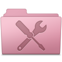 Utilities Folder Sakura Icon 128x128 png